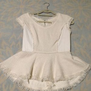 Rebecca Taylor Peplum Blouse